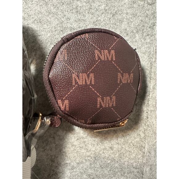 New Nicole Miller Brown Handbag - Picture 3 of 8